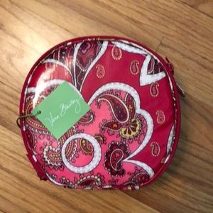 Vera Bradley Hatbox Cosmetic Rosy Posies Bag